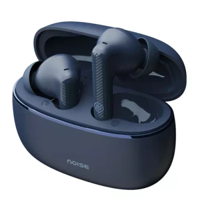 Noise Aura Buds with Dual Device Pairing, 60 Hours of Playtime, and ENC with Quad Mic Bluetooth Headset??(Aura Blue, True Wireless)