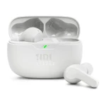JBL Wave Beam TWS, 32Hr Playtime, IP54, Smart Ambient & TalkThru Mode, JBL App Bluetooth Headset??(White, In the Ear)