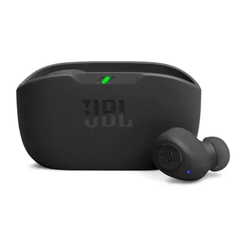 JBL Wave Buds TWS, 32Hr Playtime, IP54, Smart Ambient & TalkThru Mode, JBL App, Bluetooth Headset??(Black, In the Ear)