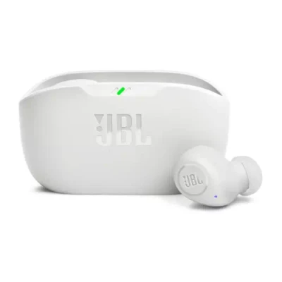 JBL Wave Buds TWS, 32Hr Playtime, IP54, Smart Ambient & TalkThru Mode, JBL App, Bluetooth Headset??(White, In the Ear)