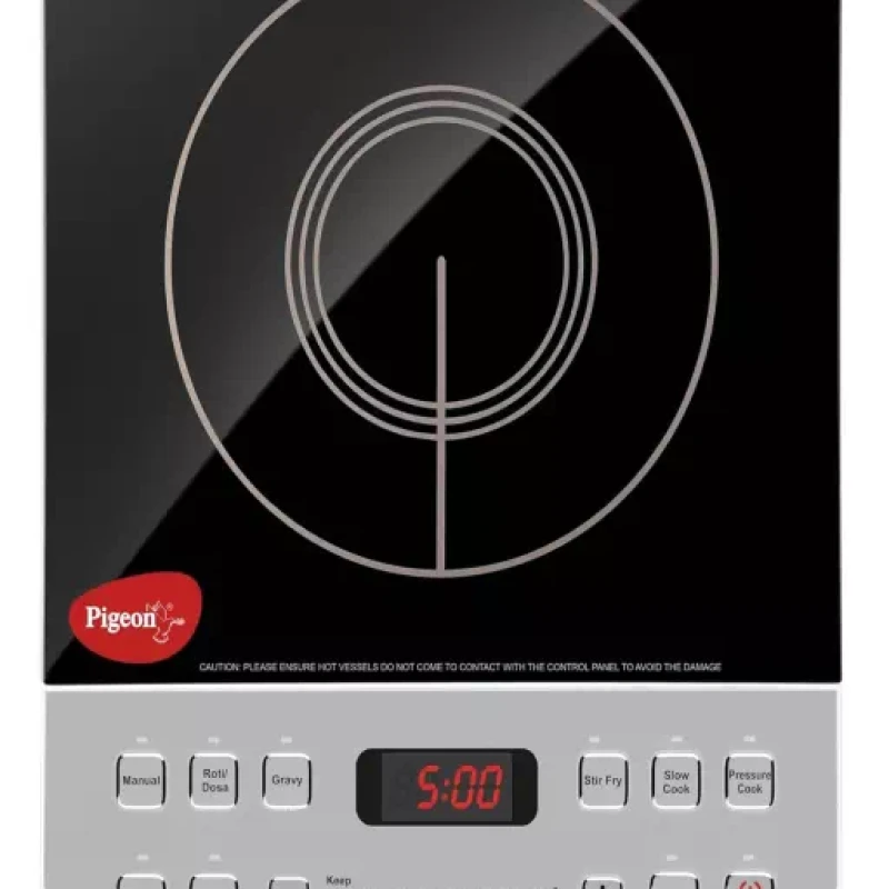 Pigeon Brio+ Induction Cooktop??(Silver, Black, Push Button)