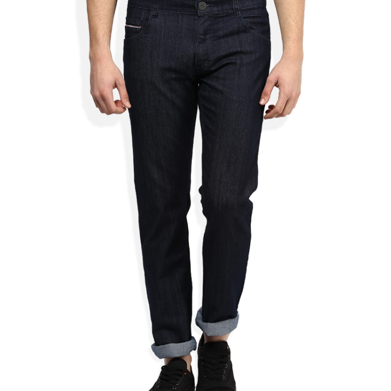 Seasons Player Navy Raw Denim Slim Fit Jeans