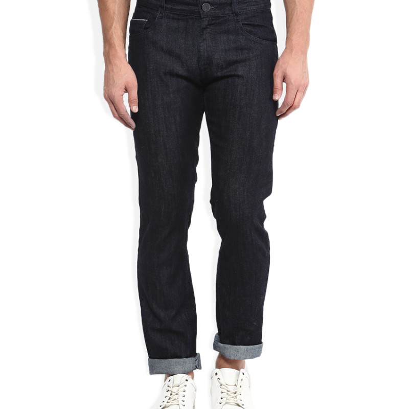 Seasons Players Navy Raw Denim Slim Fit Jeans