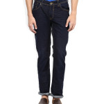 Seasons   Navy Raw Denim Slim Fit Jeans