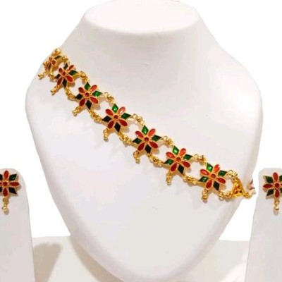 Designer Traditional Assamese Gold Plated Golpata
