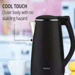 Havells Aqua plus 1500w Electric Kettle??(1.2 L, Black)