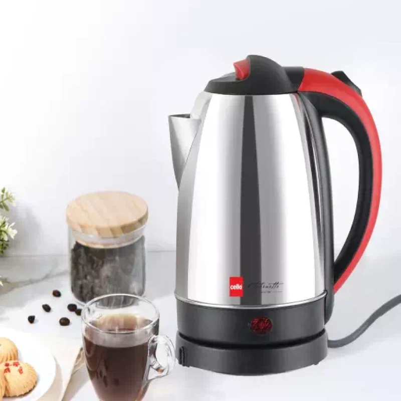 Cello Quick Boil Primo 1.8 Litre Electric Kettle Beverage Maker??(1.8 L, Silver)