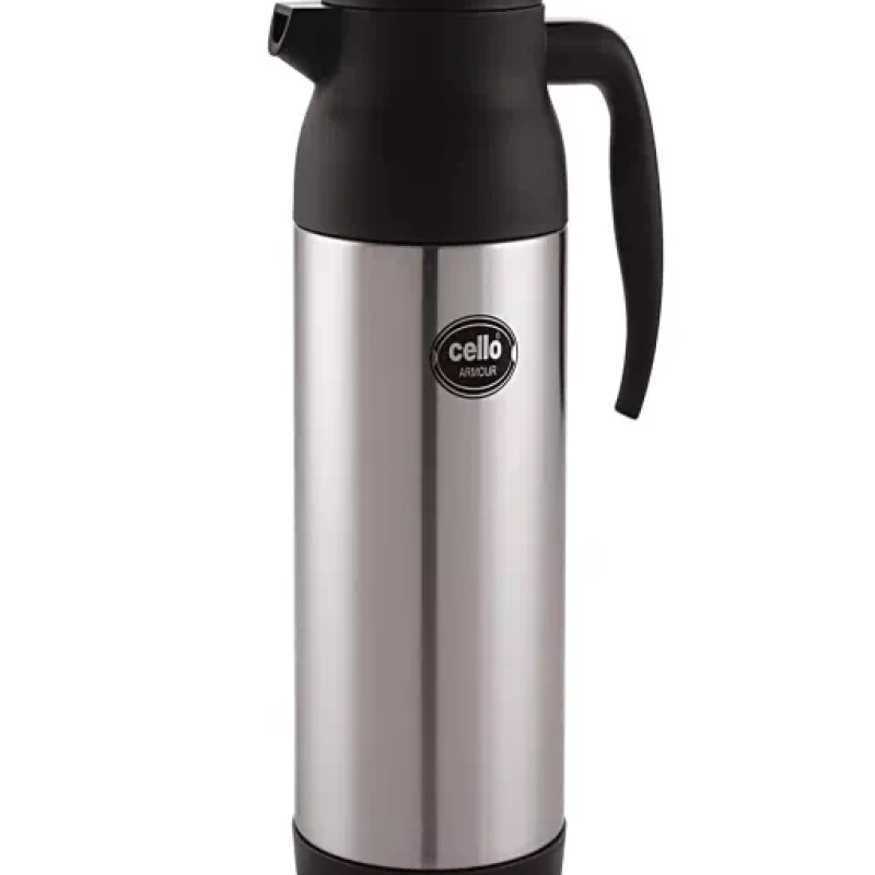 Cello Armour 2000 ml Flask??(Pack of 1, Black, Steel)