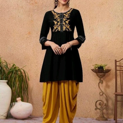 Jivika Designer Rayon Women's Kurta Sets