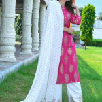 Jivika Trendy Pink Designer Women's Kurta Sets