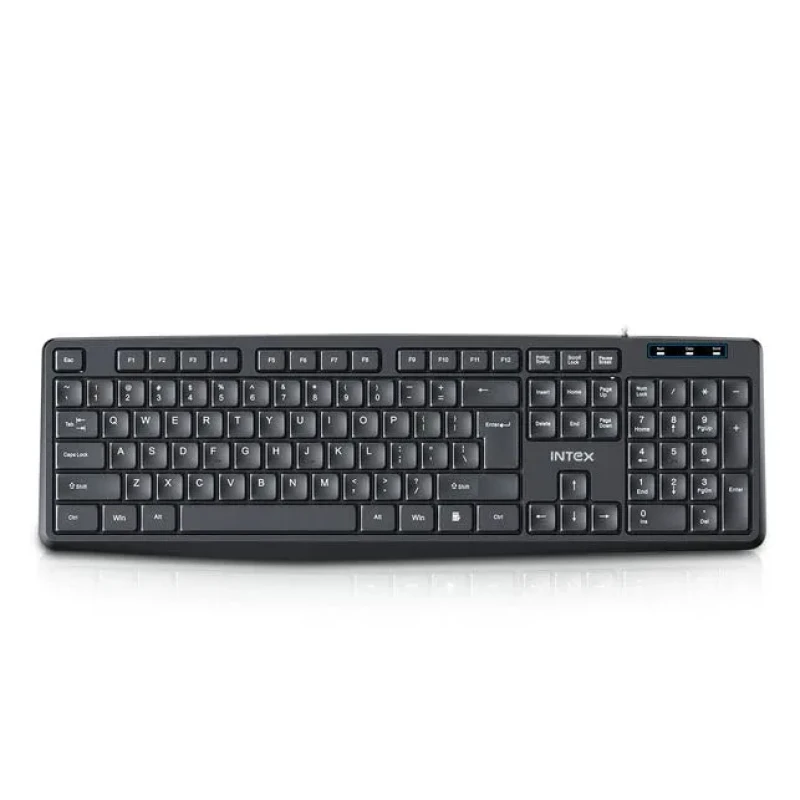 Intex Corona S Wired USB Multi-device Keyboard??(Black)