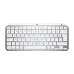 Logitech MX Keys Mini, Compact, Bluetooth, Backlit, USB-C, Metal Build- for MAC Wireless Multi-device Keyboard??(Grey, White)