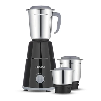Bajaj 410540 Herculo 1000 Juicer Mixer Grinder (3 Jars, Coffee Brown & Gold)