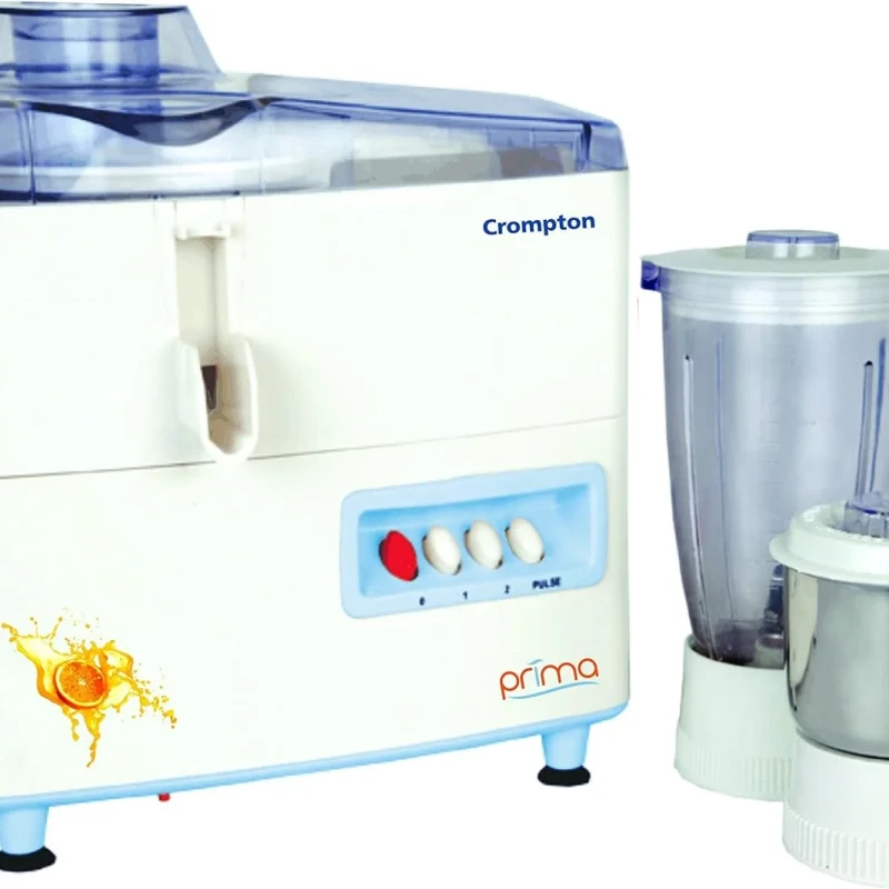 Crompton QUBE 4 JAR 750W POWERTRON MOTOR MIXER GRINDER 750 Juicer Mixer Grinder (4 Jars, SEAGREEN, White)