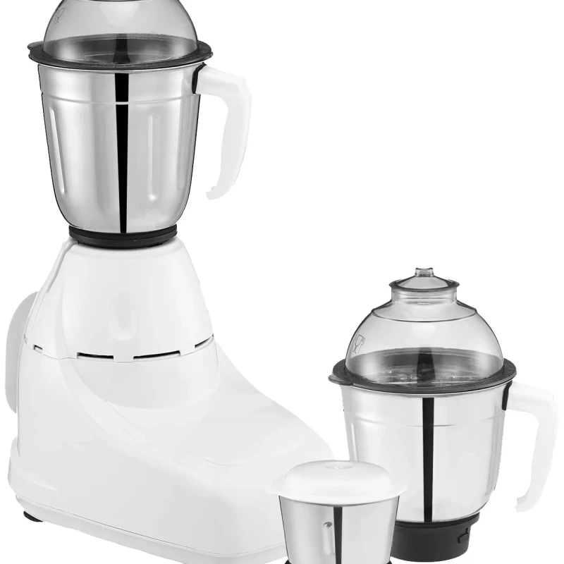 Bajaj Ivora Titan Motor Watt 800 Mixer Grinder (3 Jars, Crimson Red)