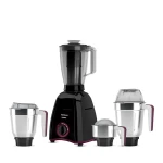 Havells Silencio Low Noise 500 W Mixer Grinder 4 Jars (Grey & Black)