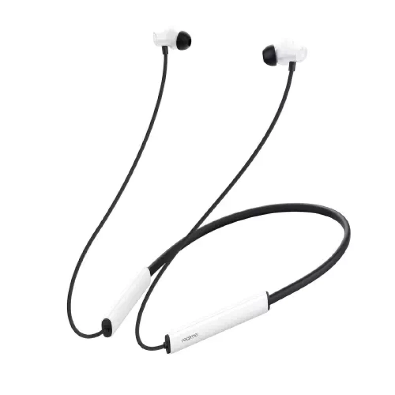 realme Buds Wireless 3 with 30dB ANC, 360 degree Spatial Audio, upto 40 hours Playback Bluetooth Headset??(Vitality White, In the Ear)