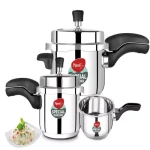 Pigeon by Stovekraft Special Inner Lid 2 L, 3 L, 5 L Induction Bottom Pressure Cooker??(Stainless Steel)