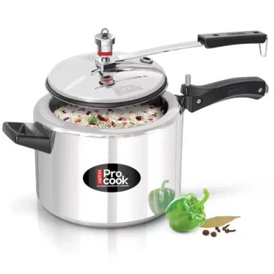 Milton Pro Cook Aluminium Non Induction Pressure Cooker With Inner Lid 6.5 L Pressure Cooker??(Aluminium)