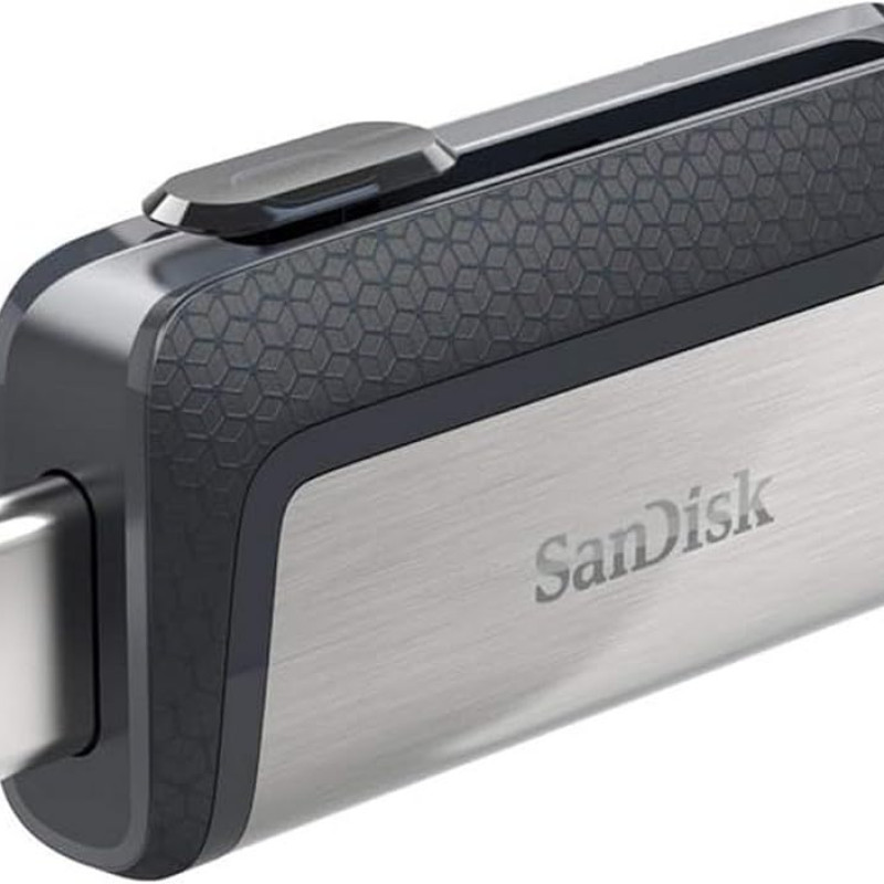 SanDisk SDDDC2-128G-I35 128 GB OTG Drive??(Silver, Black, Type A to Type C)