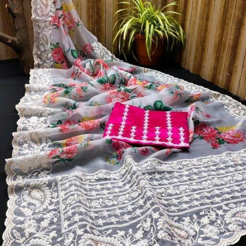 Aishani Drishya Multi Digital Print Sarees