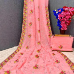 Aishani Refined Multi Embroidered Sarees