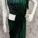 Chitrarekha Drishya Green Sarees