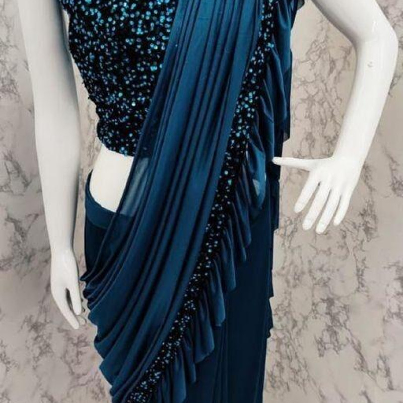 Chitrarekha Drishya Lycra Blend Sarees