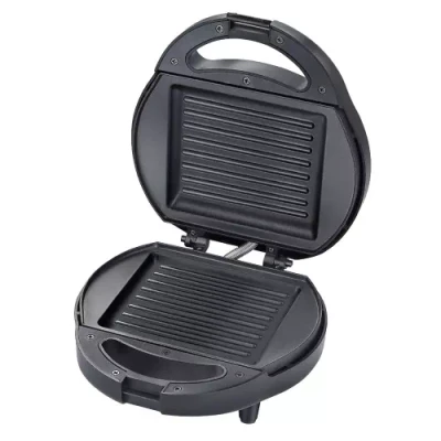 Prestige PGSP Single Sandwich Toaster with Fixed Plate Grill??(Black)