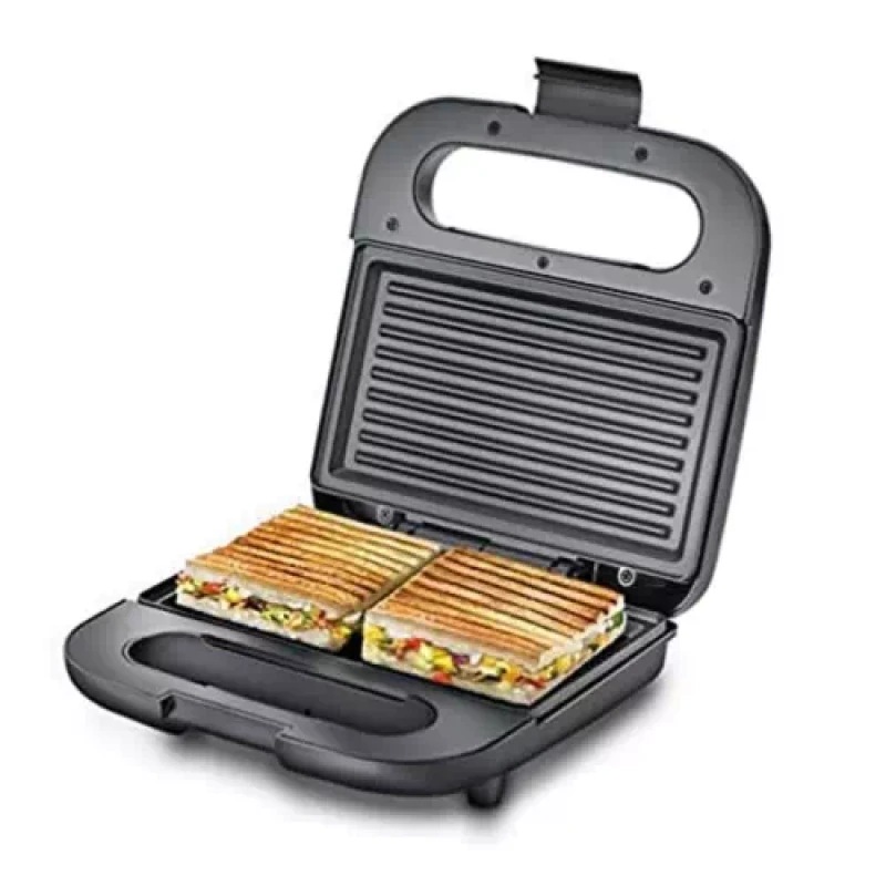 Prestige PGDP 01 Sandwich Toaster with Fixed Grill Plates Grill??(Black)