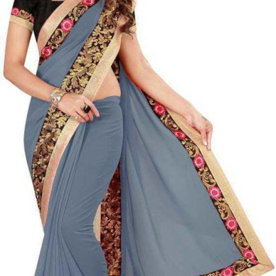 Myra Attractive Georgette Printed Sarees