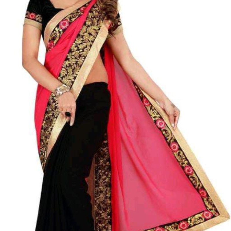 Myra Multi Georgette Printed Sarees