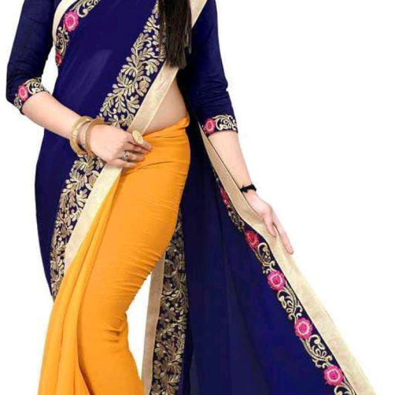 Myra Georgette Multi Printed Sarees