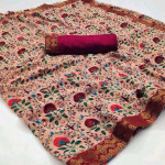 Aagam Classy Multi Printed Sarees