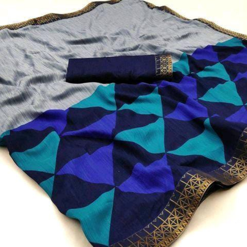 Aagam Elegant Multi Printed Sarees