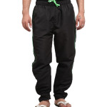  Black Cotton Trackpant