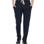 Blue Cotton Trackpants