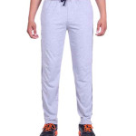 Gray Cotton Trackpant