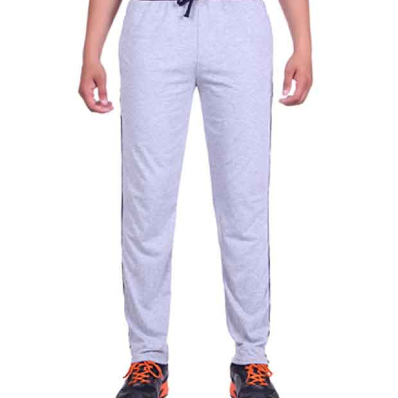 Gray Cotton Trackpant