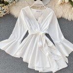 Classy Women White Printed Top